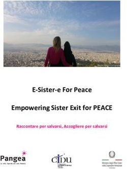 E-Sister-e For Peace Empowering Sister Exit for PEACE - Raccontare per salvarsi, Accogliere per salvarsi