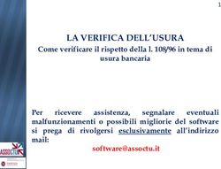 LA VERIFICA DELL'USURA - Asso CTU
