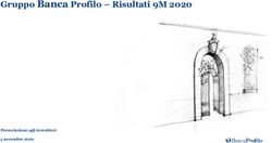 Gruppo Banca Profilo - Risultati 9M 2020