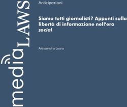 Siamo tutti giornalisti? Appunti sulla libert&agrave; di informazione nell'era social - Anticipazioni