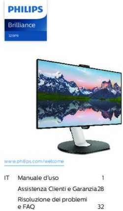 IT Manuale d'uso 1 Assistenza Clienti e Garanzia 28 Risoluzione dei problemi e FAQ - image