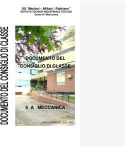 DOCUMENTO DEL CONSIGLIO DI CLASSE 5 A MECCANICA - IIS "Merloni - Miliani - Fabriano" - IIS Merloni ...