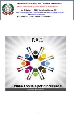 P.A.I - Piano Annuale per l'Inclusione