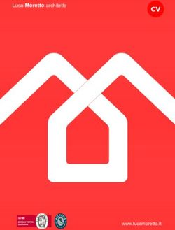 CV Luca Moretto architetto - CSI Piemonte