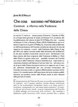 Che cosa è successo nel Vaticano II - Continuità e riforma nella Tradizione della Chiesa