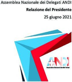 Assemblea Nazionale dei Delegati ANDI - Relazione del Presidente