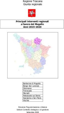 Regione Toscana Giunta regionale
