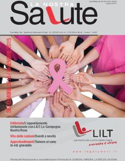 Sa uteLega Italiana per la Lotta contro i Tumori - LILT Genova