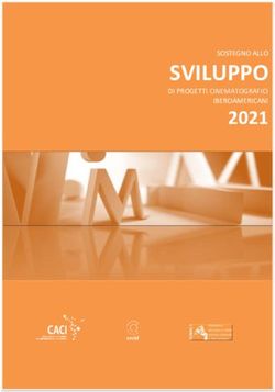 SVILUPPO 2021 SOSTEGNO ALLO DI PROGETTI CINEMATOGRAFICI IBEROAMERICANI - Programa Ibermedia