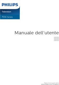 Manuale dell'utente 7556 Series - Philips