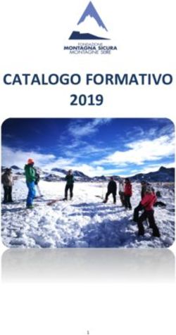 CATALOGO FORMATIVO 2019 - Fondazione Montagna Sicura