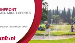 INFRONT ALL ABOUT SPORTS - PROPERTIES INFRONT ITALY