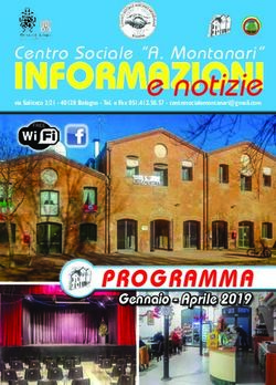 Informazioni e notizie - programma