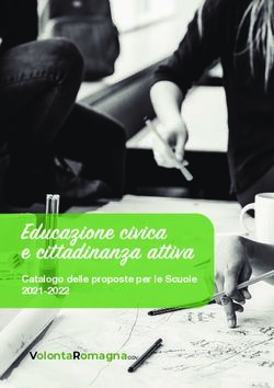 Educazione civica e cittadinanza attiva - Catalogo delle proposte per le Scuole 2021-2022