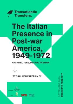 The Italian Presence in Post-war America, 1949-1972 - ARCHITECTURE, DESIGN, FASHION TT CALL FOR PAPERS N.02