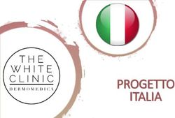 PROGETTO ITALIA - The White Clinic Dermomedica