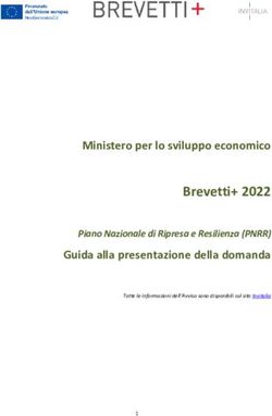 Brevetti+ 2022 Ministero per lo sviluppo economico Guida alla presentazione della domanda - Invitalia