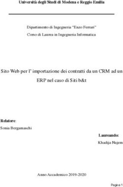SITO WEB PER L' IMPORTAZIONE DEI CONTRATTI DA UN CRM AD UN ERP NEL CASO DI SITI B&T - DBGROUP UNIMORE