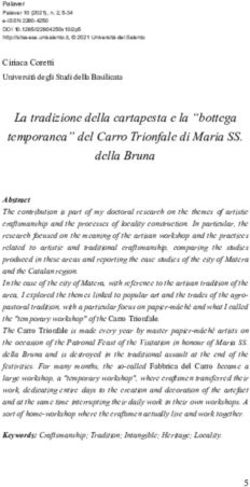 La tradizione della cartapesta e la "bottega temporanea" del Carro Trionfale di Maria SS. della Bruna