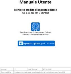 Manuale Utente Richiesta credito d'imposta edicole - Impresainungiorno