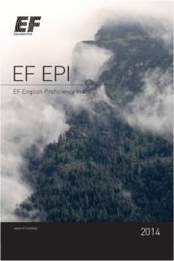 EF EPI 2014 - EF Education First