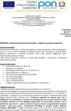 OGGETTO: Informativa Istruzione Parentale - Aspetti normativi e operativi