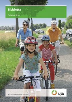 Bicicletta Pedalare sicuri