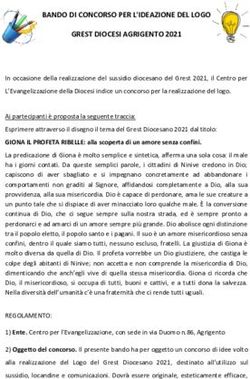 BANDO DI CONCORSO PER L'IDEAZIONE DEL LOGO GREST DIOCESI AGRIGENTO 2021