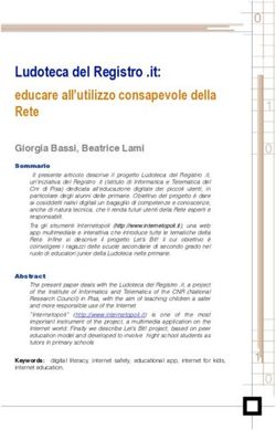 Ludoteca del Registro .it: educare all'utilizzo consapevole della Rete - Ludoteca del ...
