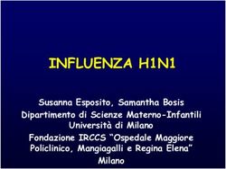 INFLUENZA H1N1 Susanna Esposito, Samantha Bosis Dipartimento di Scienze Materno-Infantili Universit&agrave; di Milano Fondazione IRCCS "Ospedale Maggiore ...