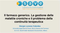 Il farmaco generico. La gestione delle malattie croniche e il problema della continuità terapeutica - Giorgio Lorenzo Colombo