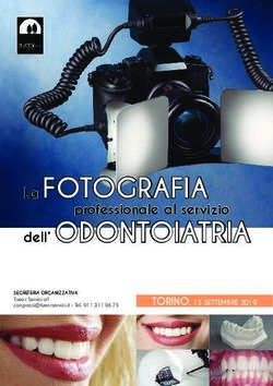 Fotografia dell' odontoiatria - la professionale al servizio