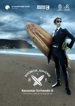 Raccontar Scrivendo IX - Concorso Letterario Nazionale - Passata è la Tempesta la Casetta degli Artisti