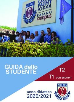 GUIDA dello STUDENTE T2 - AbeOS Scuola di Osteopatia