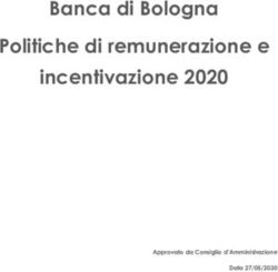 Banca di Bologna Politiche di remunerazione e incentivazione 2020
