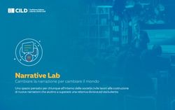 Narrative Lab Cambiare la narrazione per cambiare il mondo - Uno spazio pensato per chiunque all'interno della societ&agrave; civile lavori alla ...
