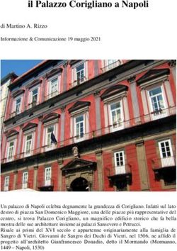 Il Palazzo Corigliano a Napoli