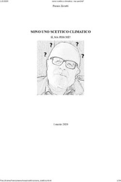 SONO UNO SCETTICO CLIMATICO - S&Igrave;, MA PERCH&Eacute;? 1/3/2020 - Climatemonitor