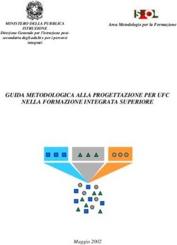 GUIDA METODOLOGICA ALLA PROGETTAZIONE PER UFC NELLA FORMAZIONE INTEGRATA SUPERIORE - Maggio 2002