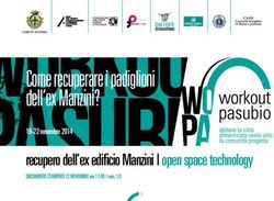 Come recuperare i padiglioni dell'ex Manzini? - recupero dell'ex edificio Manzini | open space technology - Osservatorio ...