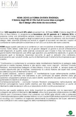 HOMI: DOVE LA FORMA DIVENTA TENDENZA - HOMI Milano