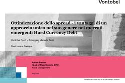 Ottimizzazione dello spread - i vantaggi di un approccio unico nel suo genere nei mercati emergenti Hard Currency Debt - i vantaggi di un ...