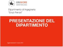 PRESENTAZIONE DEL DIPARTIMENTO - Dipartimento di Ingegneria ...