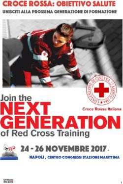 24 26 Novembre 2017 - Croce Rossa: Obiettivo Salute Unisciti alla prossima generazione di formazione - CRI NAPOLI