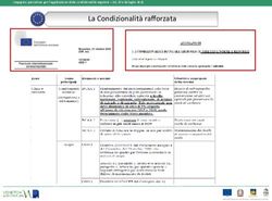 La Condizionalit&agrave; rafforzata - Veneto Agricoltura