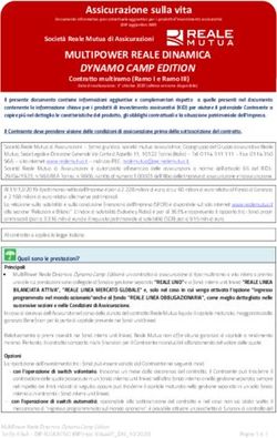 MULTIPOWER REALE DINAMICA - Assicurazione sulla vita