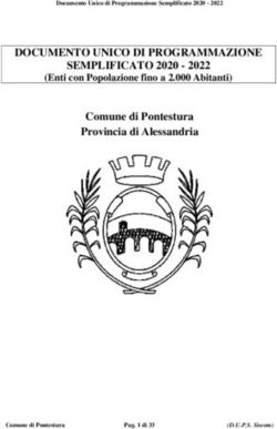 DOCUMENTO UNICO DI PROGRAMMAZIONE SEMPLIFICATO 2020 2022