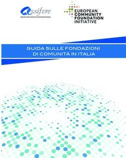 GUIDA SULLE FONDAZIONI DI COMUNIT&Agrave; IN ITALIA - Ilaria De Cave Coordinatore Attivit&agrave; Istituzionali - Assifero