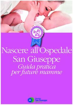 Nascere all'Ospedale San Giuseppe - Guida pratica per future mamme - MultiMedica