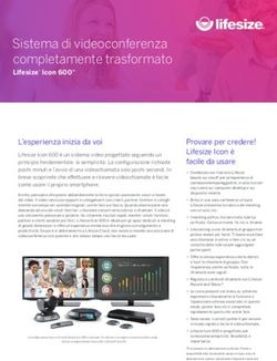 L'esperienza inizia da voi